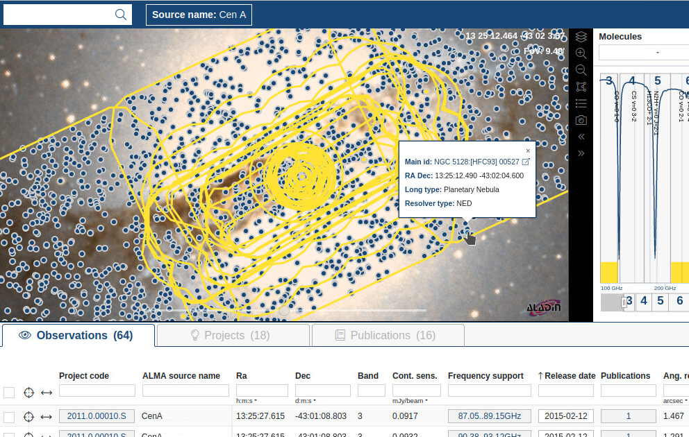 asa1221 — ALMA Science Portal at NAOJ